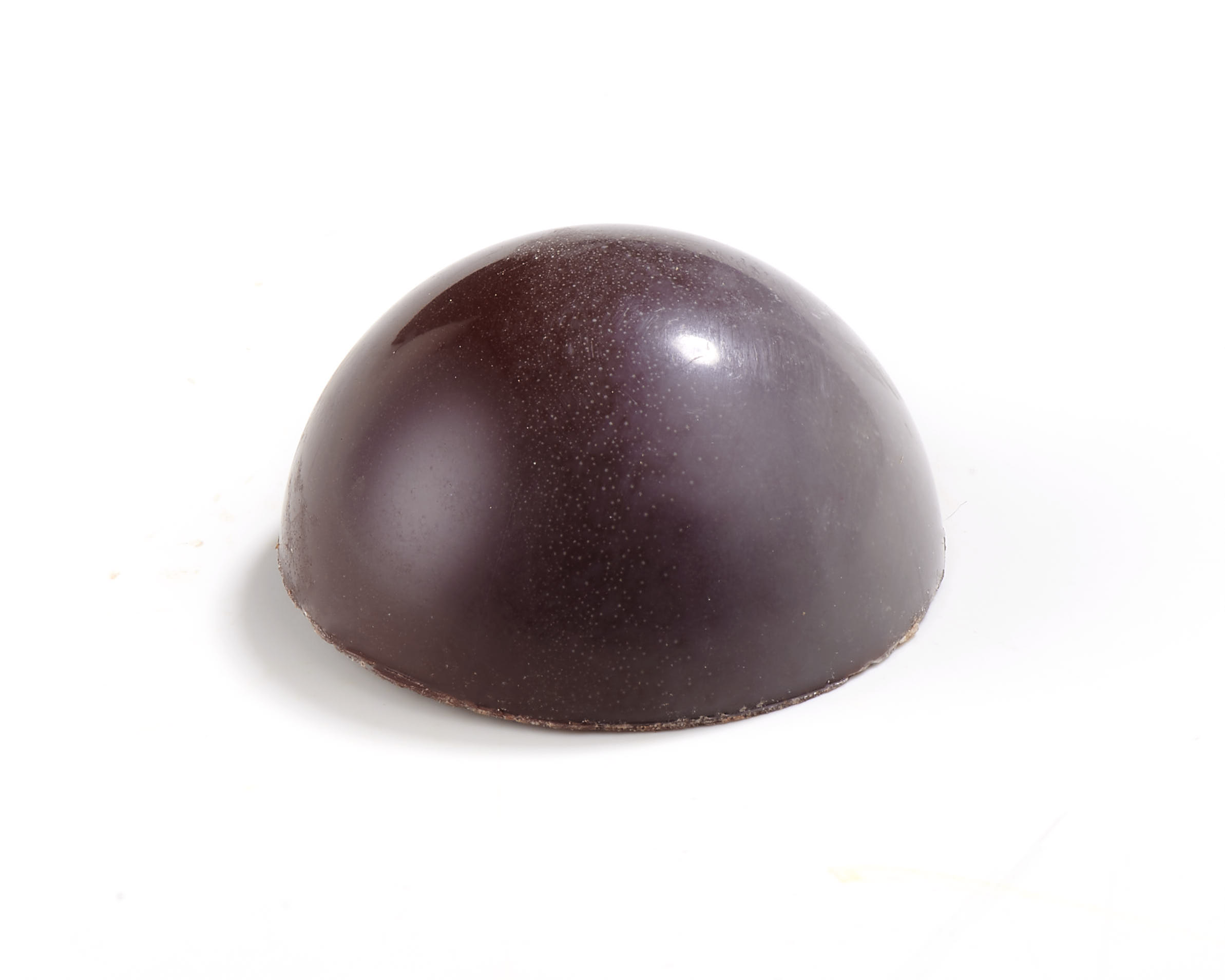Bulle noire Vanille - Caramel fondant Vanille en coque de chocolat noir