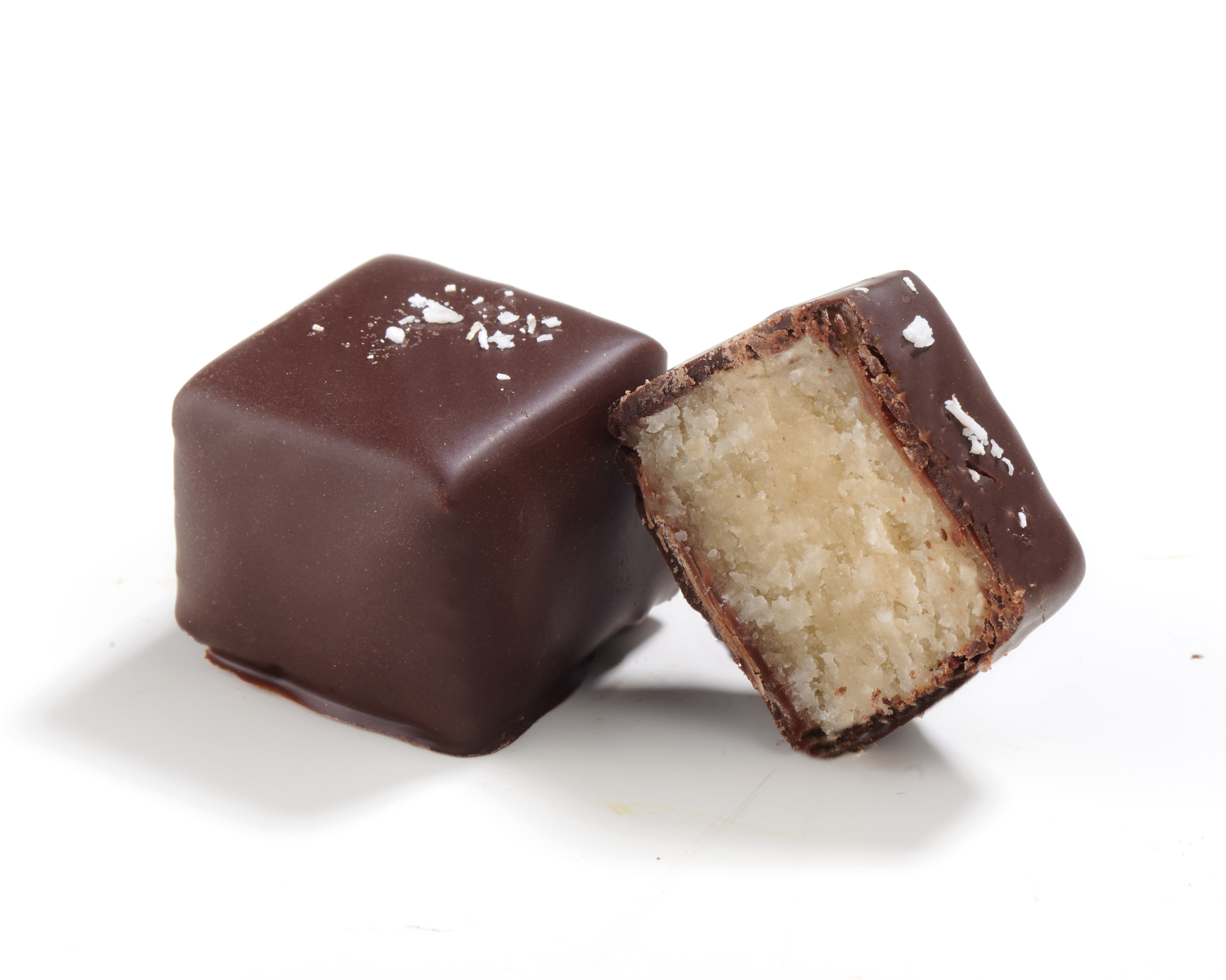 Bounty - Pâte d'amande Noix de Coco bio et chocolat noir